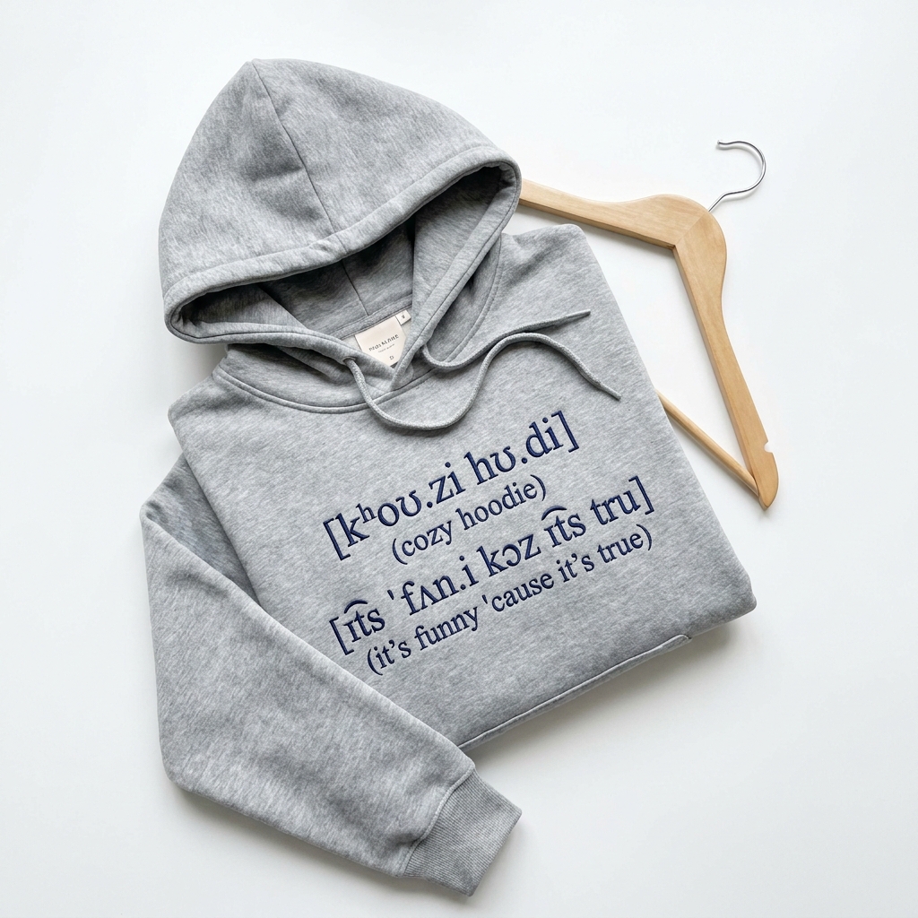 "Ich spreche fließend IPA" Hoodie