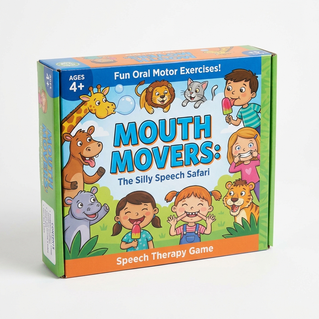 Mundmotorik Übungsspiele Box