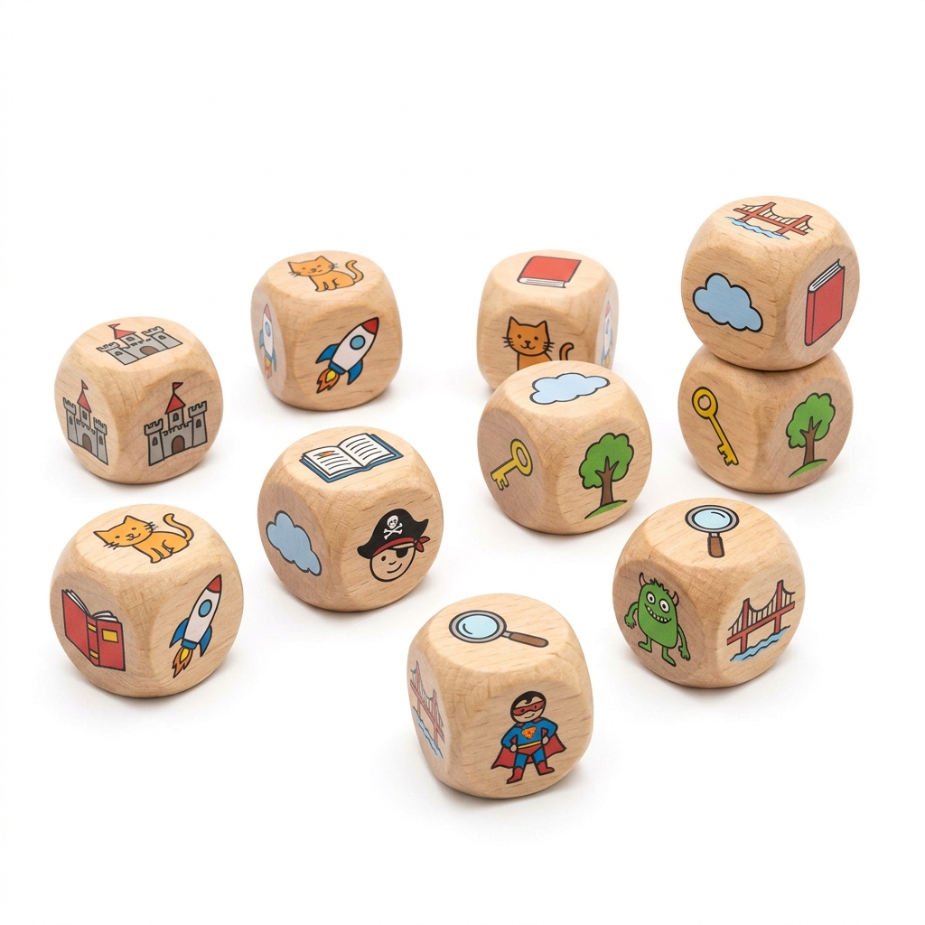 Geschichten-Würfel Set